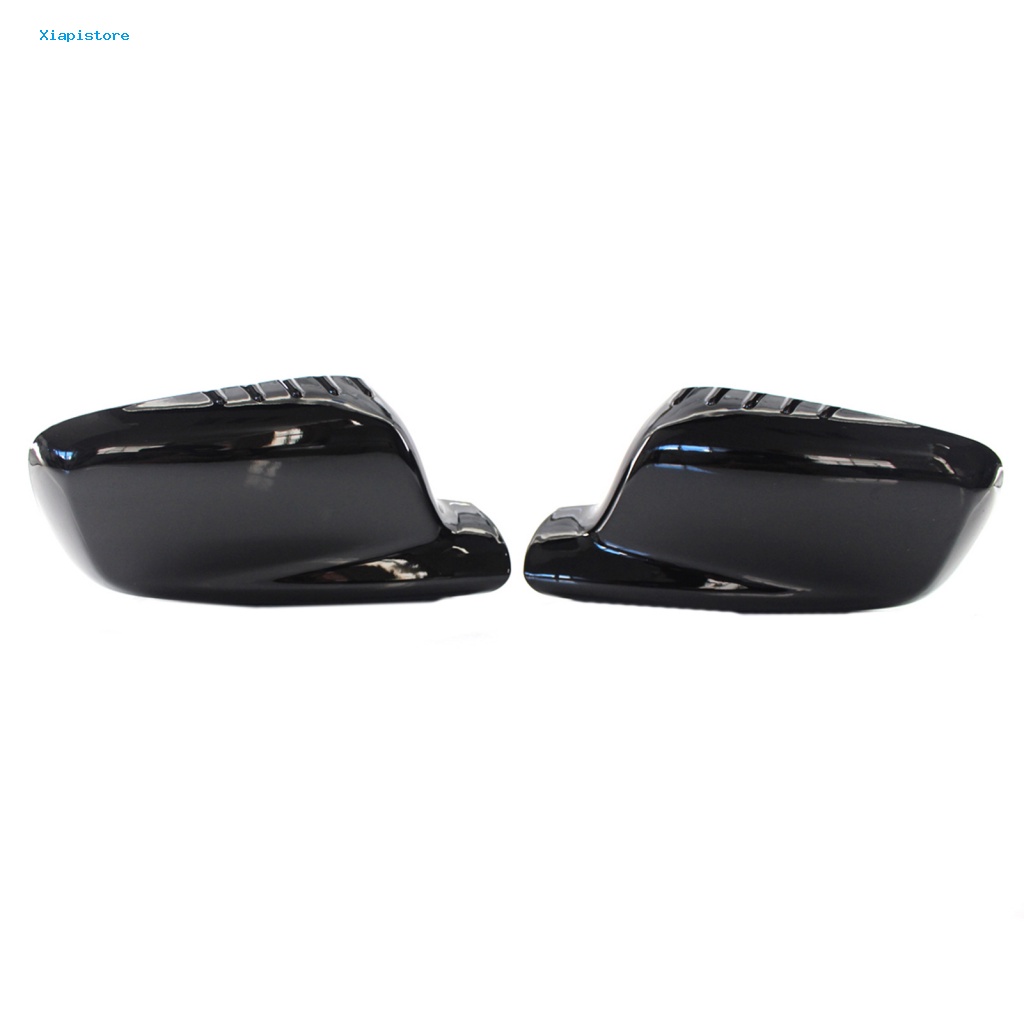 1 Cặp Ốp Gương Chiếu Hậu Màu Đen Bóng Cho Xe Hơi 51167074236 51167074235 Bộ 2 Tay Nắm Cửa 2 Cửa Chuyên Dụng Cho BMW 3 Series E46 E46
