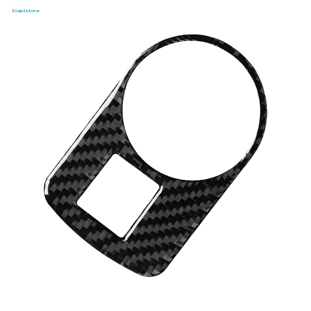 Khung Viền Công Tắc Đèn Pha Chống Trầy Bằng Sợi Carbon Cho Xe Hơi Audi TT 8N 8J MK123 TTRS 08-14