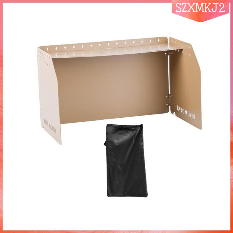 Tấm Chắn Gió Kèm Túi Đựng Tiện Dụng Cho Nấu Ăn Cắm Trại Dã Ngoại