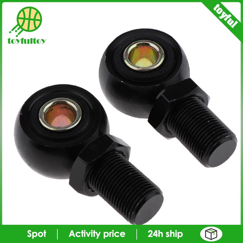 Set 2 Mắt Tròn Giảm Xóc 10mm Màu Đen Chuyên Dụng Cho Xe Mô Tô