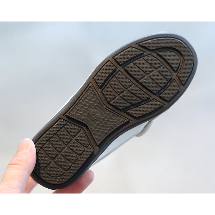 Rumphius Giày Lười Đế Mềm Màu Trơn Thoải Mái Dành Cho Bé Trai Size 21-30