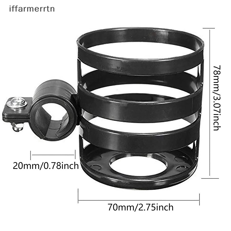 Giá Đỡ Bình Nước Gắn Xe Đạp / Xe Máy / Xe Đẩy Em Bé Tiện Lợi