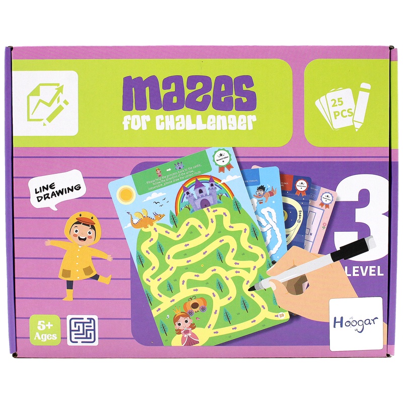 Đồ Chơi Thử Thách Vượt Mê Cung - Cấp Độ 3 - Hoogar PAB042-3