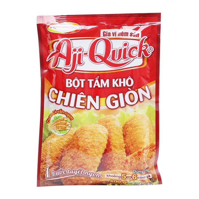 NEW2023 Bột Tẩm Khô Chiên Giòn Aji Quick 42g