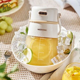 500ml điện máy ép sinh tố di động máy xay sinh tố cốc ép không dây máy trộn trái cây cam vắt nước 1500mah
