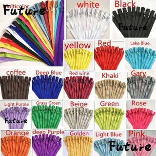 Bộ 10 dây khóa kéo quần áo chất liệu nylon