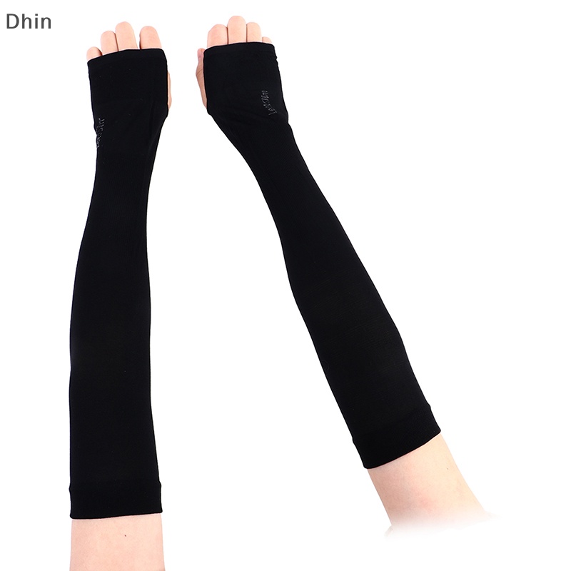 Găng Cánh Tay Chống Nắng / Tia Uv / Chống Trượt Bằng Lụa Mát Dùng Khi Lái Xe Ngoài Trời Vào Mùa