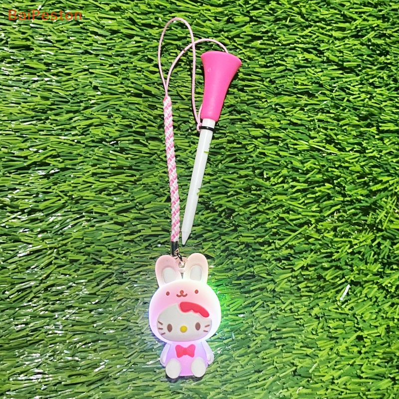 1 Tee Bóng Golf Có Đèn LED Phát Sáng Họa Tiết Hoạt Hình Chống Mất