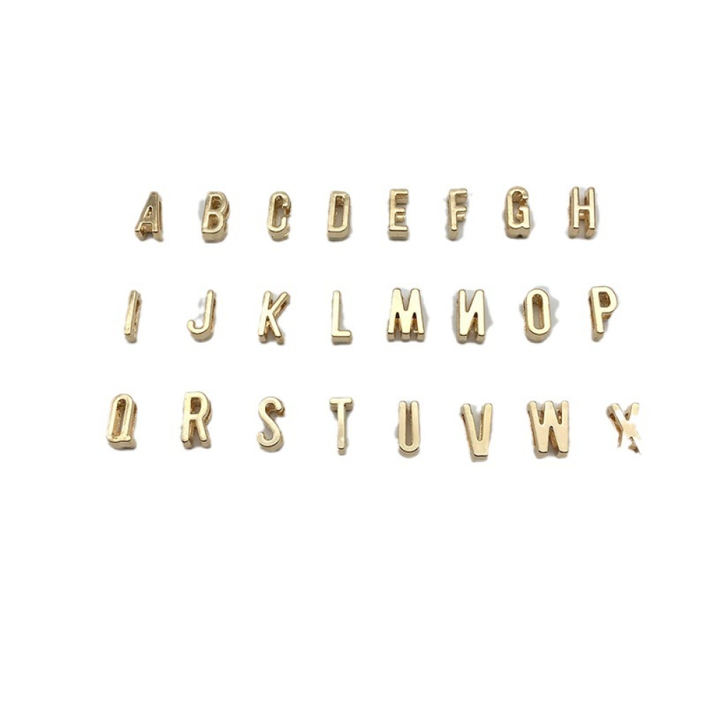 Vòng Tay Mạ Vàng / Bạc Mặt Hình Trái Tim Nhỏ In Chữ Thời Trang Cho Nữ