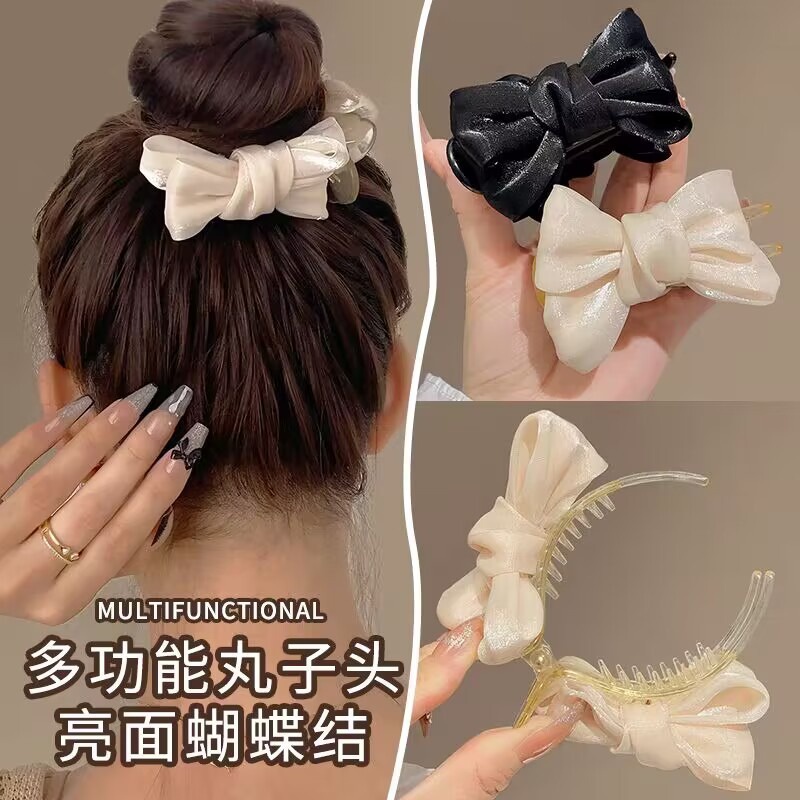 Kẹp Nơ Kẹp Tóc Hai Mặt Đa Năng Thời Trang Mùa Hè Cho Nữ