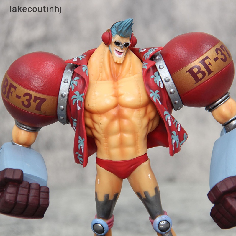 Mô Hình Nhân Vật GK Franky Trong Phim Hoạt Hình One Piece Bằng PVC Kích Thước 18cm