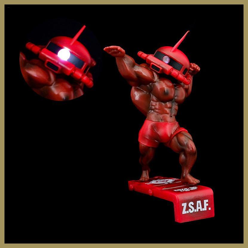 Mô Hình Nhân Vật Hoạt Hình GUNDAM / Kuga / ZAKU paca3vn Bằng PVC Sáng Tạo