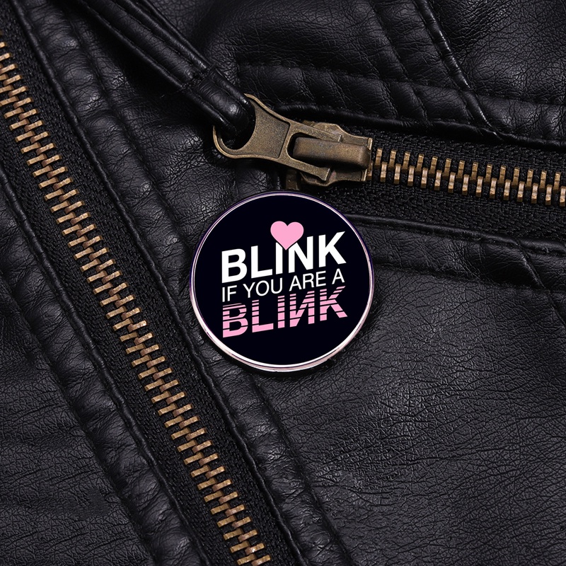 Ghim Cài Áo Hợp Kim Hình Nốt Nhạc BLACKPINK