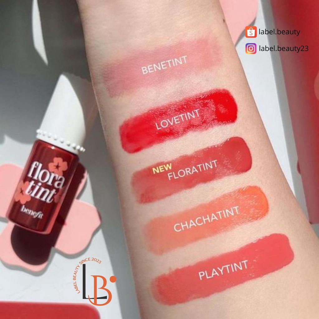 ✨ Son tint Benefit Benetint Liquid Lip Blush & Cheek Tint - 𝐋𝐚𝐛𝐞𝐥.𝐛𝐞𝐚𝐮𝐭𝐲 ✨