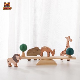 Bộ đồ chơi khối gỗ cân bằng tư duy cho bé