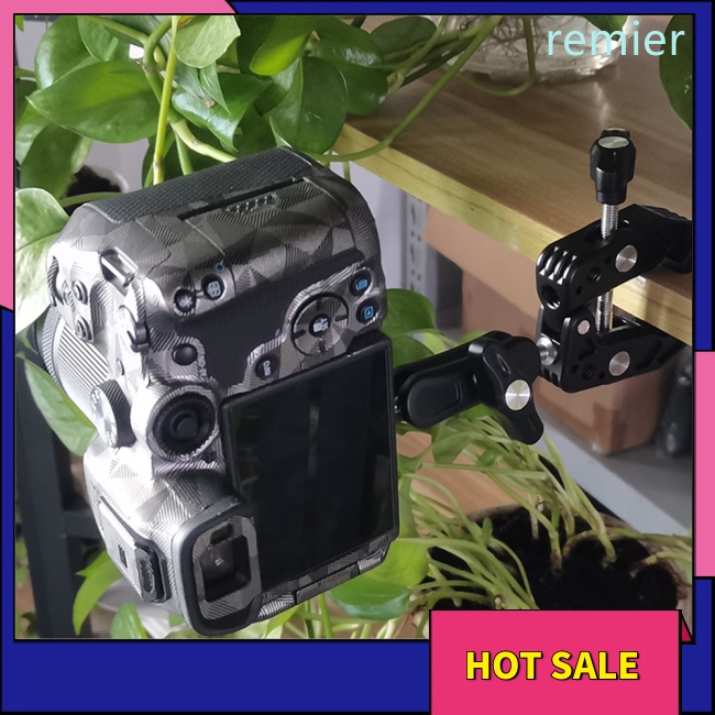 Kẹp máy ảnh re 360-degre ball head magic arm kẹp với 1/4 3/8 "lỗ cho màn hình máy ảnh slr micrô đèn led