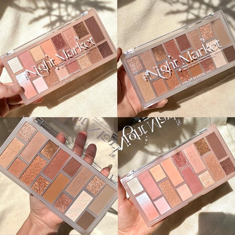 Bảng mắt 16 ô Color School Night Market