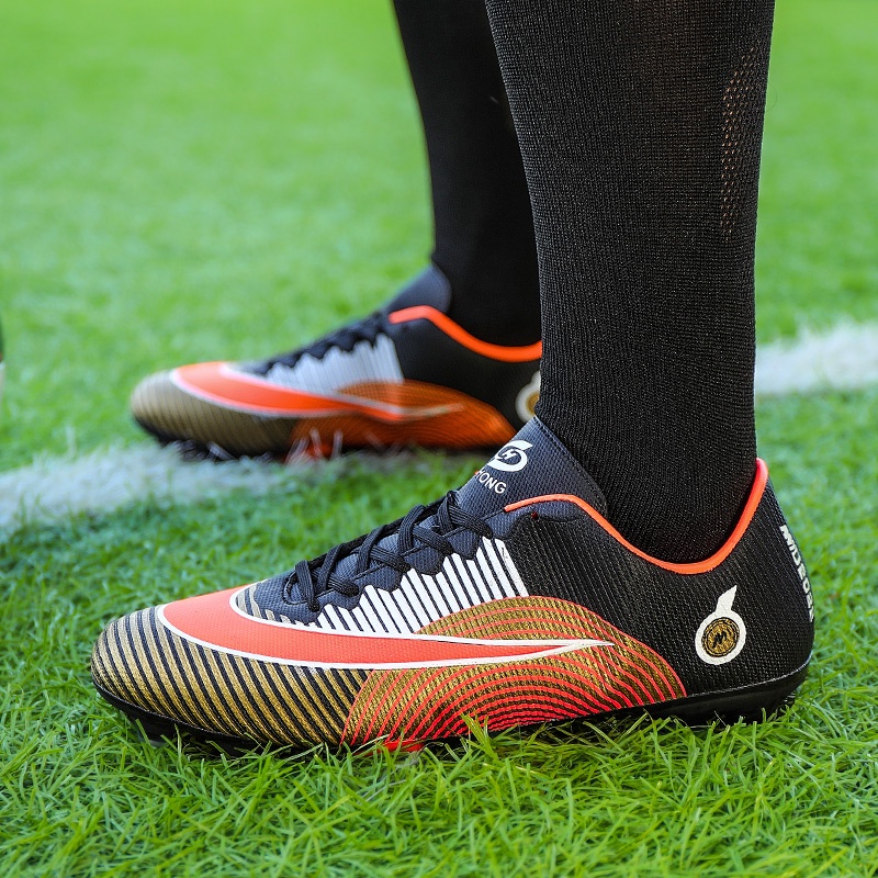 Giày Thể Thao Đá Banh Sân Cỏ Tf / fg Chống Trượt Chuyên Nghiệp Cho Bé