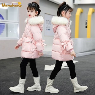 Áo khoác đệm nhung cotton phong cách mới cho mẹ và bé gái