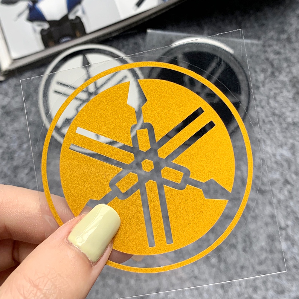 Miếng Dán Logo Phản Quang Trang Trí Thân Xe Mô Tô YAMAHA I125 50CC 90CC 100CC ZR MIO SPORTY Aerox NMAX TFX150 NMAX XMax