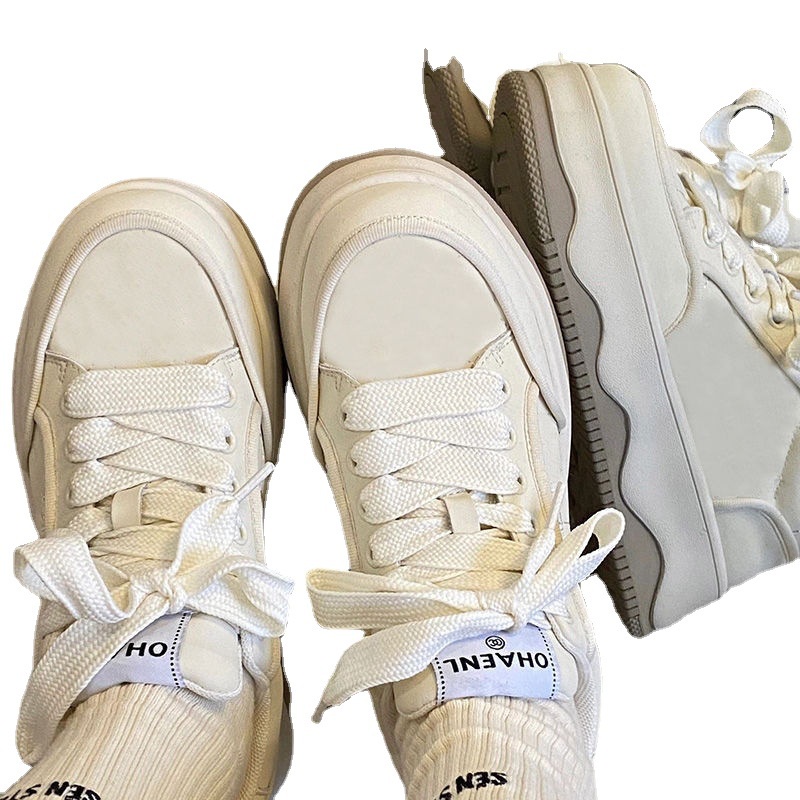 Giày Mũi Tròn Đế Dày Dễ Phối Đồ Thời Trang Xuân Hè 2023