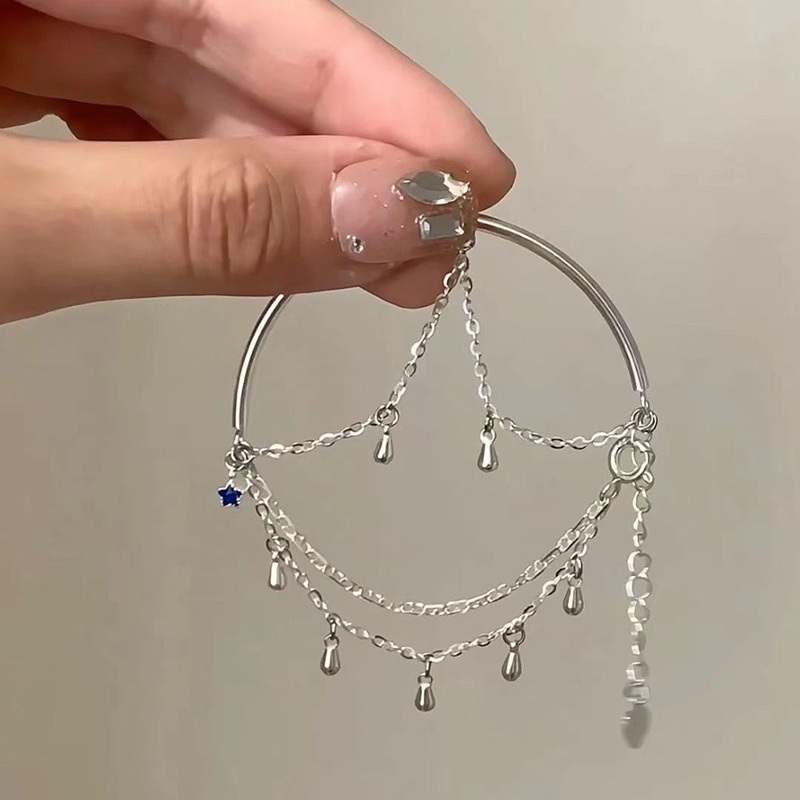 Vòng Tay Hợp Kim Đính Ngôi Sao Thời Trang Cho Nữ