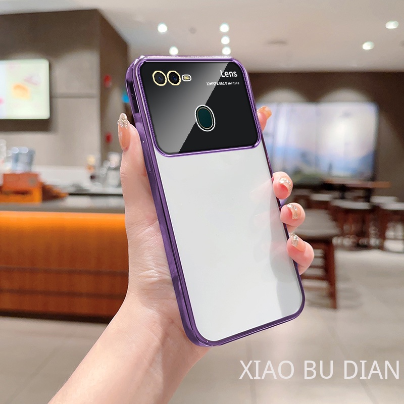 ốp lưng OPPO A5S A7 A12 F9 PRO TPU trường hợp điện thoại mới bao gồm đầy đủ chống sốc mềm trường hợp với ống kính phim bảo vệ rõ ràng trường hợp điện thoại OPPO A5S A7 A12 F9 PRO