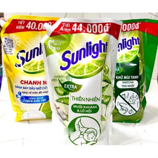[CHÍNH HÃNG] Nước Rửa Chén Bát Sunlight Thiên nhiên | Túi 3.4Kg/ 3,5Kg DATE MỚI