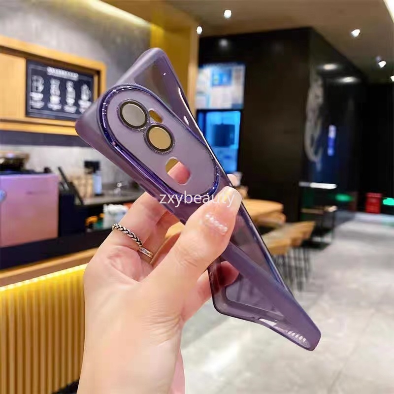 Ốp Điện Thoại Silicon Dẻo Vuông Mạ Màu OPPO Reno 10 Pro Plus 5G 2023 Reno10 Reno10Pro 10Pro 10ProPlus 10Pro +
