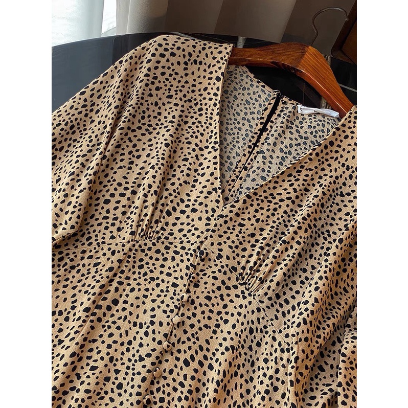 Đầm Beo Nâu M.a.n.g.o