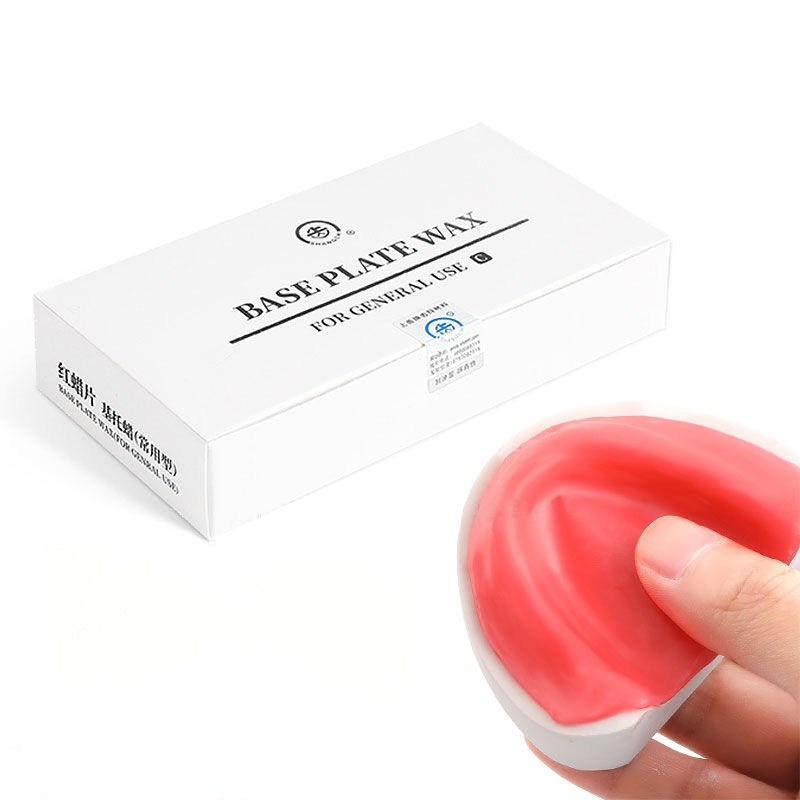 20 tờ phòng thí nghiệm nha khoa base plate red utility wax 240g