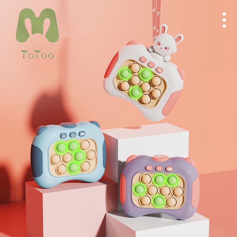 ToToo Thế hệ thứ hai của những người tiên phong kiểm soát loài gặm nhấm báo chí máy trò chơi đẩy tốc độ âm nhạc đồ chơi giáo dục trẻ em whack-a-mole