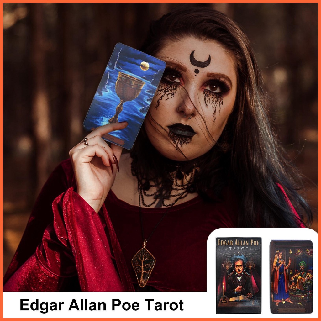 Bói toán bộ bài trò chơi tarot mới nhất edgar allan poe tarot cards fortune hướng dẫn kể phụ kiện cho part chunvn