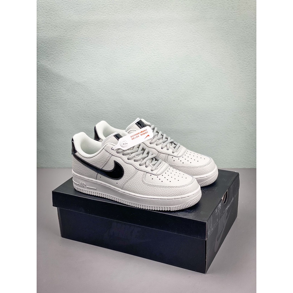 Nk air force 1 '07 low grey black casual sneakers gi2366-012 36-45