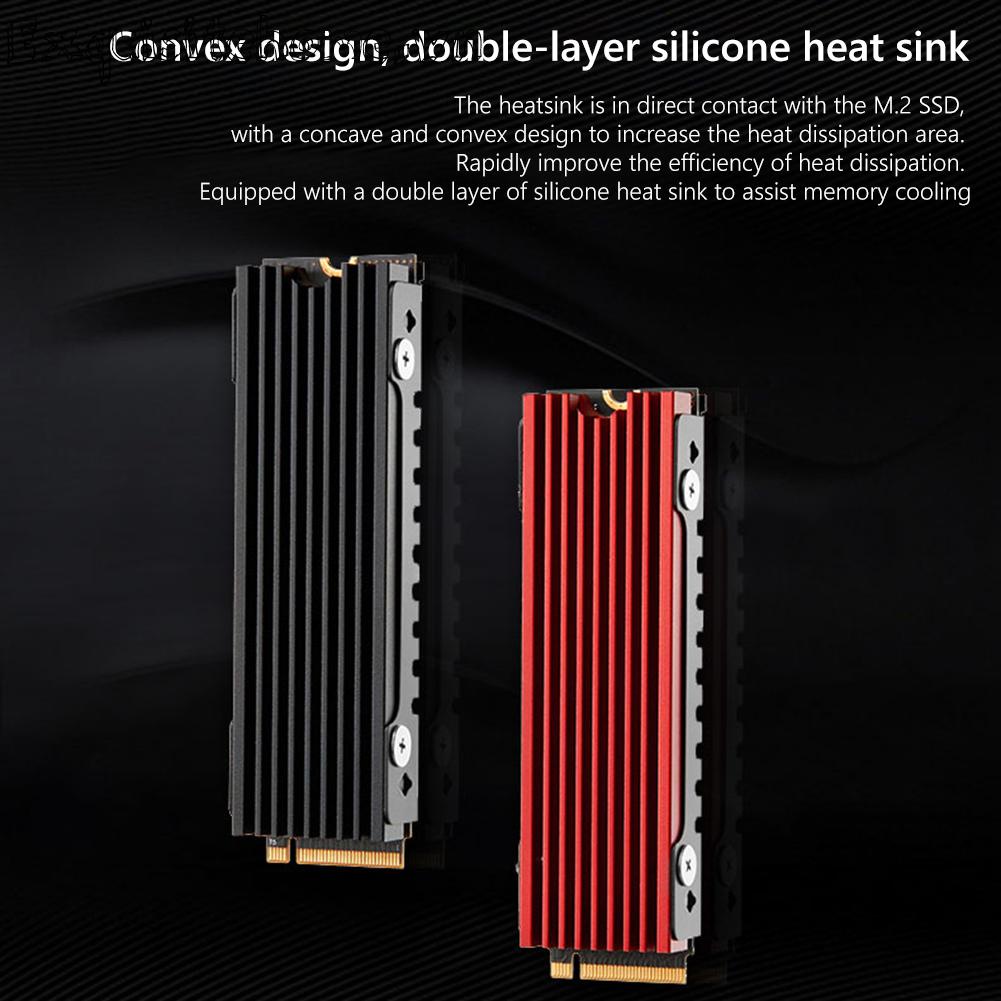 M.2 2280 ssd cooler radiator nvme ngff heat cooler radiator cho ps5 game console