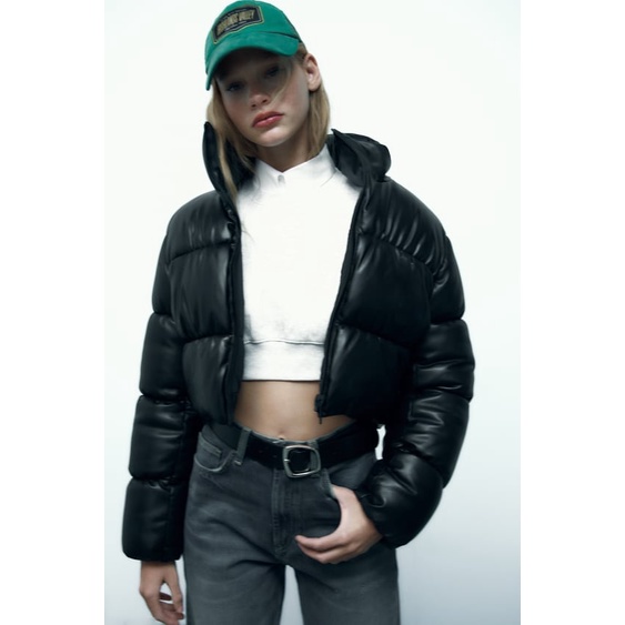 Áo khoác da Zara authentic