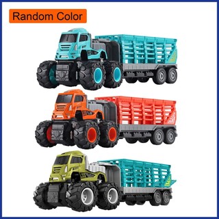 Xe trẻ em đồ chơi hàng rào bên xe tải đồ chơi container quán tính máy kéo mô hình ô tô đồ chơi trẻ em tỷ lệ 1/50 aiavn