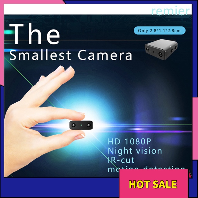 Re hd 1080p camera mini ir-cut tầm nhìn ban đêm phát hiện chuyển động máy quay an ninh máy quay cmos sensor loop video recorder