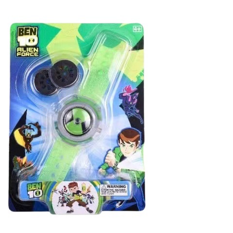 Đồng Hồ Chiếu Hoạt Hình Juvenile Hacker omnitrix Cho Bé