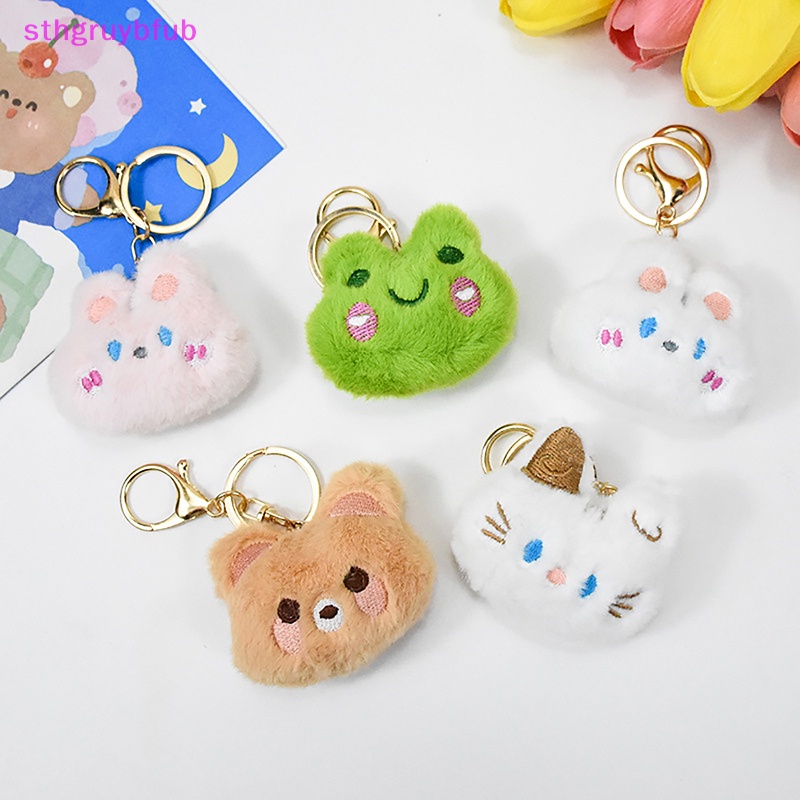 Sthb kawaii thỏ sang trọng búp bê ếch búp bê sang trọng dễ thương đồ chơi thú nhồi bông móc khóa mặt dây chuyền túi trang trí cho bé gái quà tặng trẻ em vn