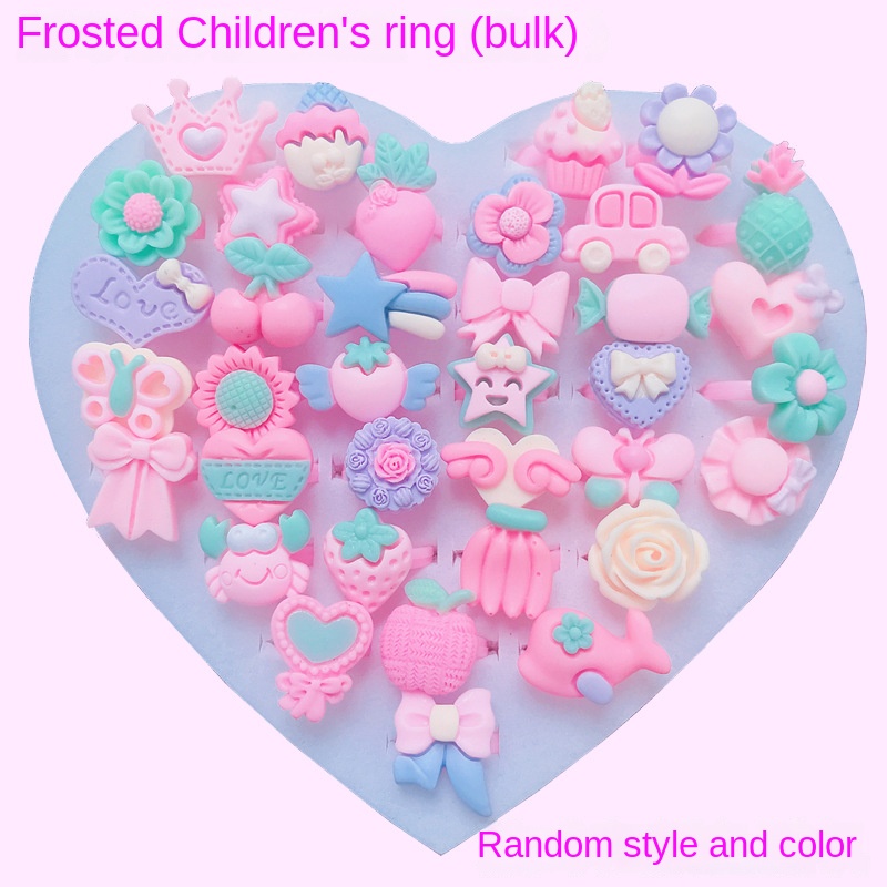 Nhẫn Hoạt Hình Đính Đá Quý Dành Cho Trẻ Mẫu Giáo