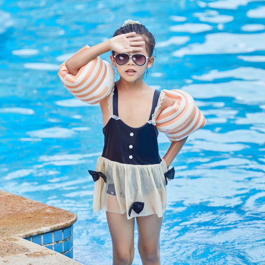 Trẻ em cổ điển người lớn bơi vòng tay bơm hơi di động vòng tròn nổi tay áo Bể bơi phao an toàn băng tay thiết bị bơi