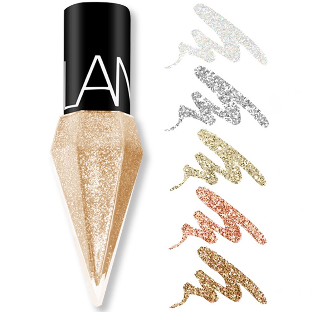 Glitter liquid eyeliner đầy màu sắc, kim loại shimmer white silver gold diamond eye liner, glitter eyeliner trang điểm hàn quốc, kẻ mắt lâu trôi không thấm nước trang điểm mắt lấp lánh