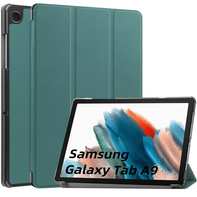 Bao da từ tính cho samsung tab a9 11 inch bao da đứng cho samsung tab a9 bao da với auto sleep funda