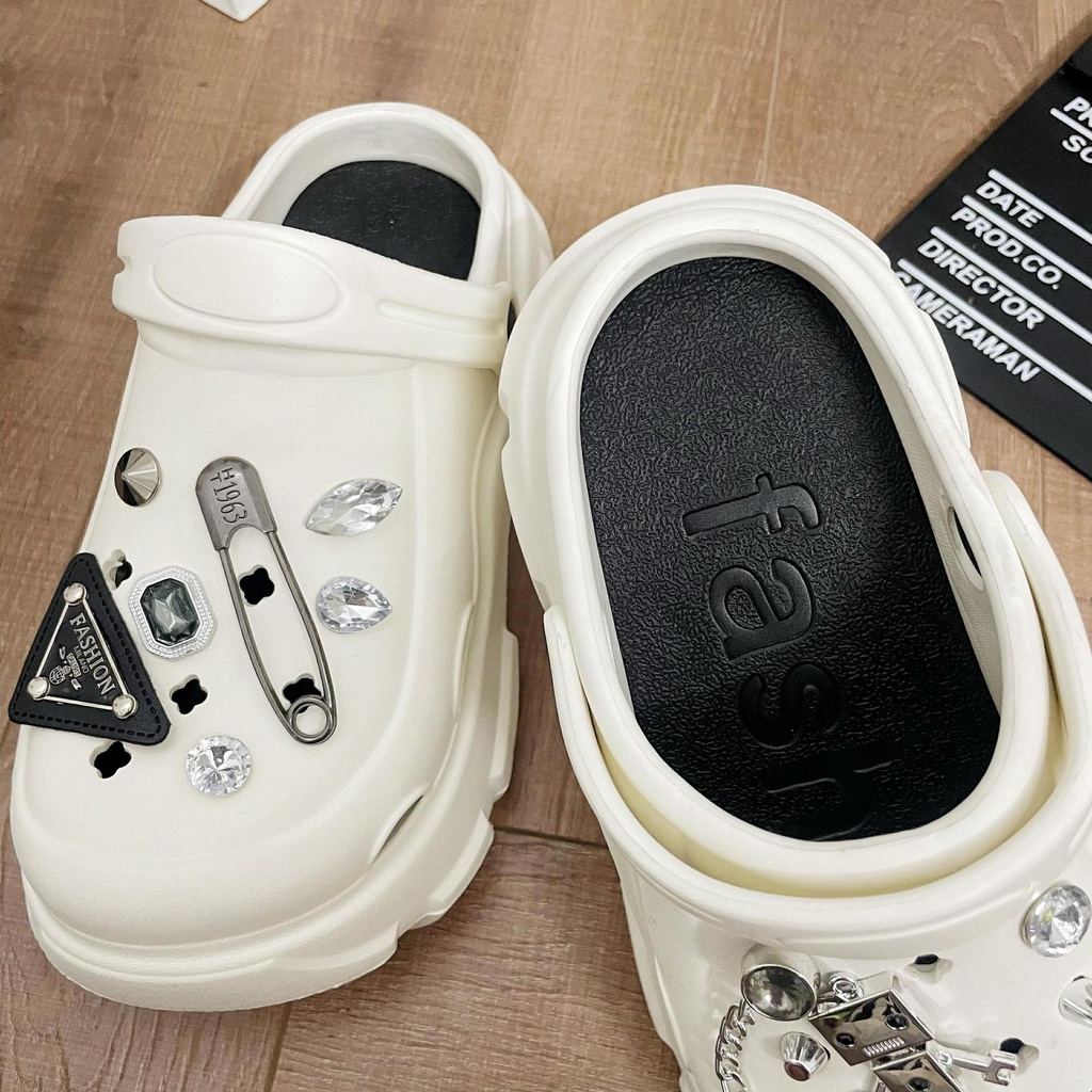 HHH  Dép CROSS 5CM dép Sandal nữ Mùa hè Đế Dày thoải mái Xinh Xắn    Thanh lịch Beautiful Comfortable Korean Style B98G14L 37Z230910