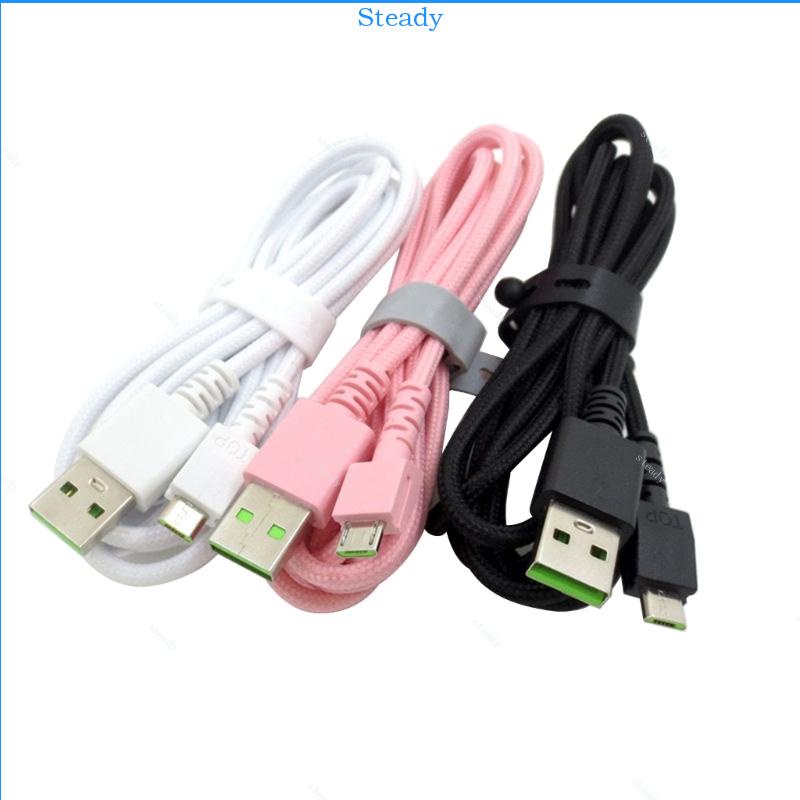 Dây sạc cáp micro usb ổn định cho chuột không dây naga pro cáp sạc bện