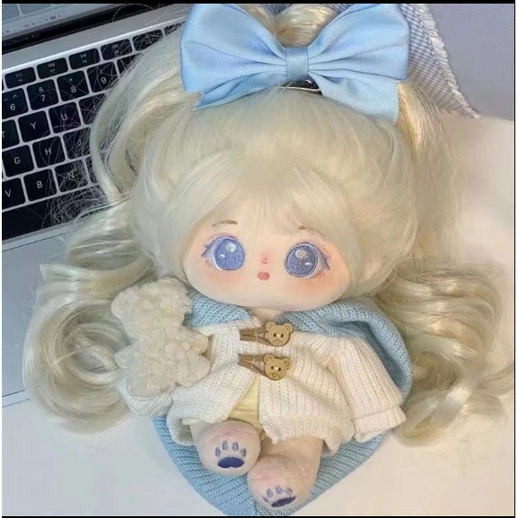 Búp Bê Nhồi Bông Cotton búp bê nhồi bông búp bê cung hoàng đạo búp bê nhồi bôngBúp Bê Nhồi Bông Cotton 20cm Màu Nude Xinh Xắn