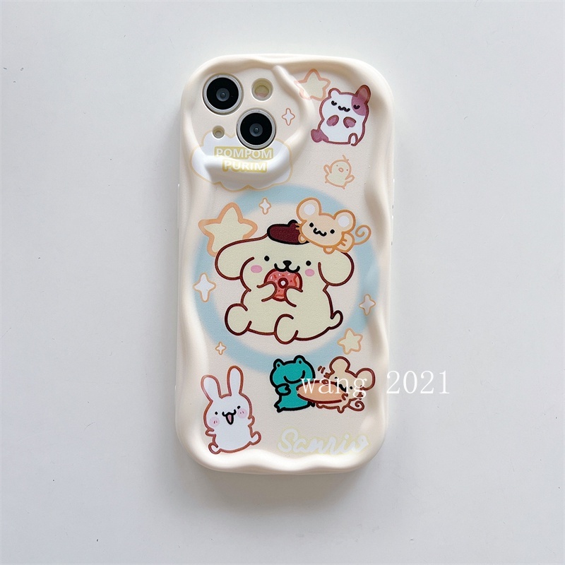 Vỏ điện thoại oppo reno10 pro + plus 5g reno10pro + reno8 t 8t reno8 z reno7 z 5g 4g 2023 phim hoạt hình dễ thương cinnamoroll vỏ bảo vệ ống kính anti-fall silicone mềm ốp lưng