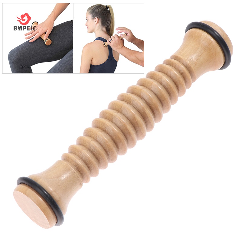 Con lăn massage chân bmpeic và con lăn massage chân bằng gỗ porcupine ball cho bệnh viêm gan bàn chân mới