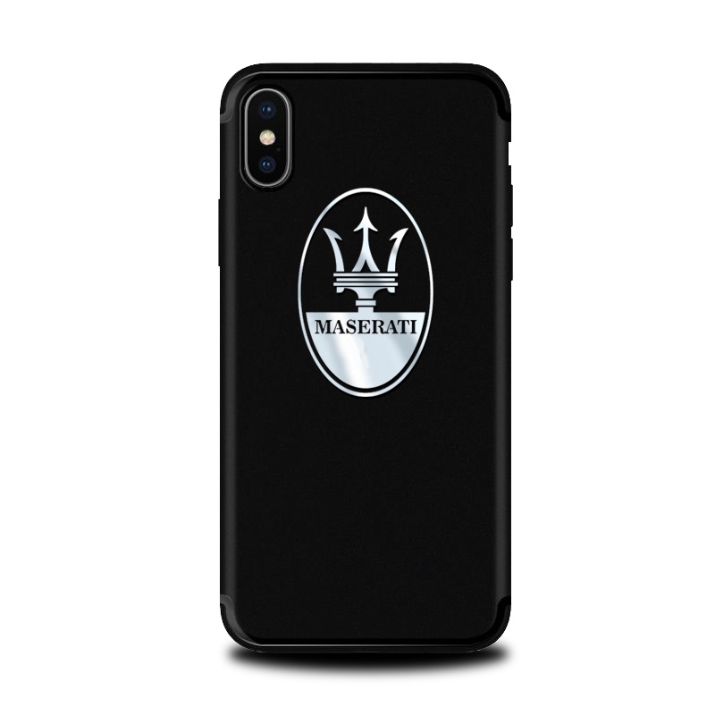 Hot maserati trident car logo metal sticker car car car sticker window điện thoại di động máy tính trang trí sticker